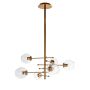 King Home DARIA -HL-0116 Stropná lampa 6x220V/E27 IP20