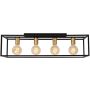 Lucide RUBEN 00124/04/30 Stropné svietidlo 4x40w/e27 ip20
