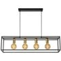 Lucide RUBEN 00424/04/30 Závesná lampa 4x40w/e27 ip20