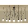 Sollux EDISON SL.0372 Závesná lampa 7x60W/E27