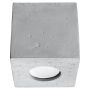 Sollux QUAD BETON SL.0489 Natáčané downlight svetlo 1x40W/GU10
