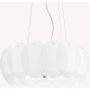 Ideal Lux OVALINO 090481 Závesná lampa 8x60W/E27 ip20