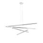 Aldex TUBO 1072P4 Závesná lampa 8x40W/E14