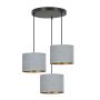 Emibig HILDE 1050/3PREM Závesná lampa 3x15W/E27 IP20