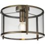 Endon Hopton 103112 Stropná lampa 1x10w/e27 ip20