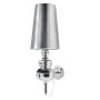 King Home QUEEN WALL 1018W2.CHROM Stena svietidlo 1x60W/E27 IP20