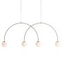 Aldex UNA 1116L17_L Závesná lampa 4x10W/E14 IP20