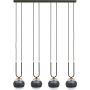 Emibig GLAM 1113/4 Závesná lampa 4x40W/E14 IP20