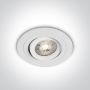 One Light The Dual Ring 11105ABGL/W Vstavané downlight svetlo 1x10W/GU10 IP20