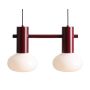Aldex FLO 2 RUBY S 7000H27_S Závesná lampa 2x10W/E14