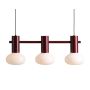 Aldex FLO 3 RUBY S 7000E27_S Závesná lampa 3x10W/E14