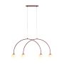 Aldex UNA 4 1116L15_S Závesná lampa 4x10W/E14