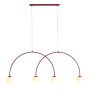 Aldex UNA 4 1116L15_L Závesná lampa 4x10W/E14