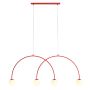 Aldex UNA 4 1116L19_L Závesná lampa 4x10W/E14