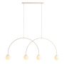 Aldex UNA 4 1116L9_L Závesná lampa 4x10W/E14