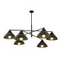 Emibig MAVERICK 1211/6 Stropná lampa 6x15W/E27 IP20
