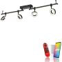 Paul Neuhaus LOLASMART-BILEDA 12076-18 Bodové svetlo 4x23,5W/LED 2700-5000k 2600lm ip20