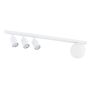 Emibig BASTER 1315/4 Stropná lampa 3x8W/GU10|1x10W/E14 IP20