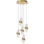 Lucide KLIGANDE 13496/36/02 Závesná lampa 5x7w/led 2700k 720lm ip20