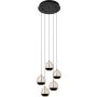 Lucide SENTUBAL 13498/24/30 Závesná lampa 5x52w/led 2700k 210lm ip20