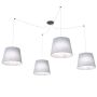 Emibig ASCOT 1424/4 Závesná lampa 4x15W/E27 IP20