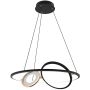 Altavola Design Seppia LA115/P_62_1+2_3k_black_gold Závesná lampa 1+2x45W/LED 3000K 2750lm IP20
