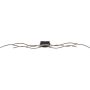 Paul Neuhaus WAVE 15167-18 Stropná lampa 3x45W/LED 3000k 2140lm ip20