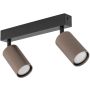 TK Lighting TUNE BROWN 16147 Bodové svetlo 2x10W/GU10 IP20