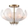 Cosmolight CANNES C07739BR Stropná lampa 7x40W/E14 IP20