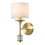 Cosmolight SUTTON W01845BR-WH Stena svietidlo 1x25W/E14 ip20