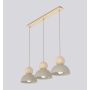Emibig KAKI 1678/3 Závesná lampa 3x15W/E27 IP20