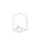 Norlys SANDVIK 1741BC Stena svietidlo 1x3.9W/GU10 2700K 265LM IP65