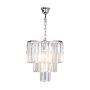 Zuma Line AMEDEO 17106/3+1-CHR Závesná lampa 4x40W/E14