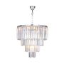 Zuma Line AMEDEO 17106/4+1-CHR Závesná lampa 5x40W/E14
