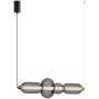 Italux Marco PND-84283-4-BK Závesná lampa 1x16W/LED 3000K 900lm IP20
