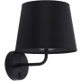 TK Lighting MAJA BLACK 1884 Stena svietidlo 1x60W/E27