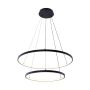 Zuma Line BRENO 18140BK-2 Závesná lampa 1x50W/LED 3000K|4000K|6000K 2000lm IP20