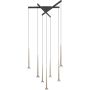 Zuma Line BOSTON 0603-07C-SDB1 Závesná lampa 7x42W/LED 3000k 3850lm ip20