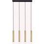 Zuma Line VELIC P241125804GD Závesná lampa 4x5W/G9 ip20