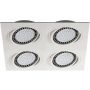 Zuma Line BOXY 20073-WH Vstavané downlight svetlo 4x15W/GU10/ES111 IP20