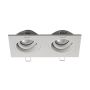 Zuma Line CHUCK 20068-WH-N Vstavané downlight svetlo 2x50W/GU10 IP20