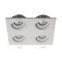 Zuma Line CHUCK 20069-WH Vstavané downlight svetlo 4x50W/GU10