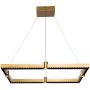 Altavola Design DIAMANTE LA117/P1_67_gold Závesná lampa 5x36W/LED 3000K 2160lm IP20