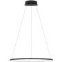 Altavola Design Ledowe okręgi LA073/P_40_in_3k_21W_black Závesná lampa 1x21W/LED 3000K 1260lm IP20