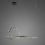 Altavola Design Linea No.2 LA087/PX120_40_3k_39W_black Závesná lampa 2x39W/LED 3000K 2350lm IP44