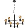 Lucide LEANNE 21421/06/30 Závesná lampa 6x60w/e27 ip20