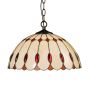Prezent TIFFANY XVI. 226 Závesná lampa 2x60W/E27 IP20