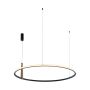 Zuma Line CLAUD 22808-WOOD Závesná lampa 1x42W/LED 3000K|4000K|6000K 1750lm IP20