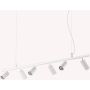 Ideal Lux DYNAMITE 231433 Závesná lampa 6x28W/GU10 ip20