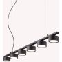 Ideal Lux MINOR 235486 Závesná lampa 6x9W/GX53 ip20